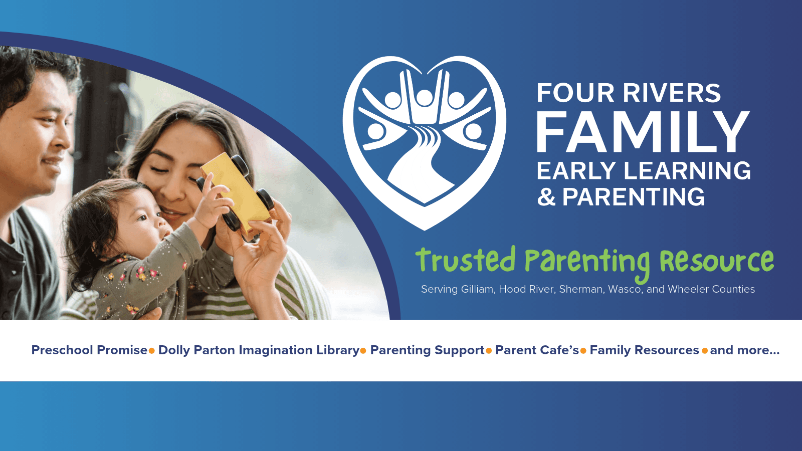 Cover photo for Four Rivers Family Early Learning and Parenting Hub